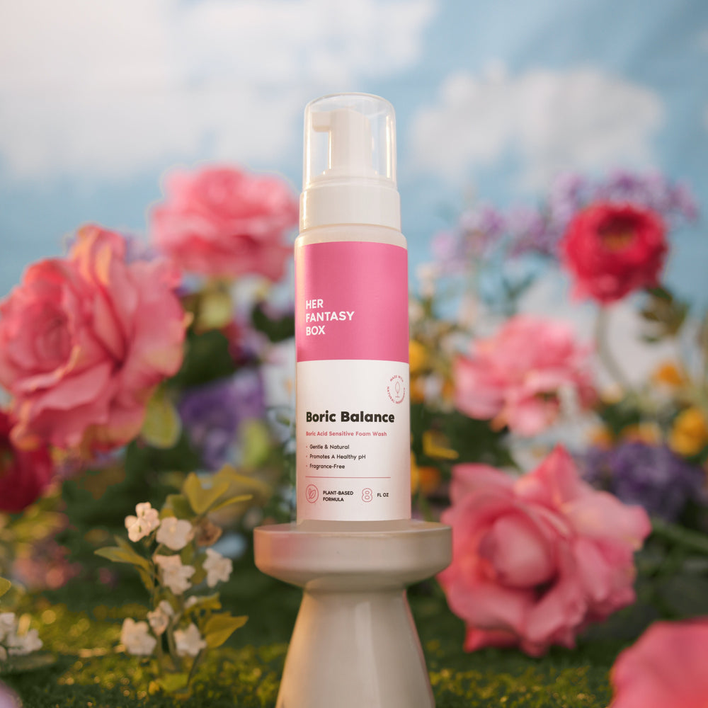 Boric Balance - Sensitive Boric Acid Foam pH Wash - Natural Ingredients