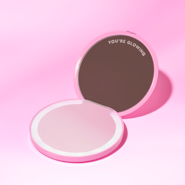You’re Glowing LED Compact Mirror